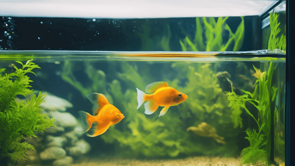 Cloudy Water In A Fish Tank